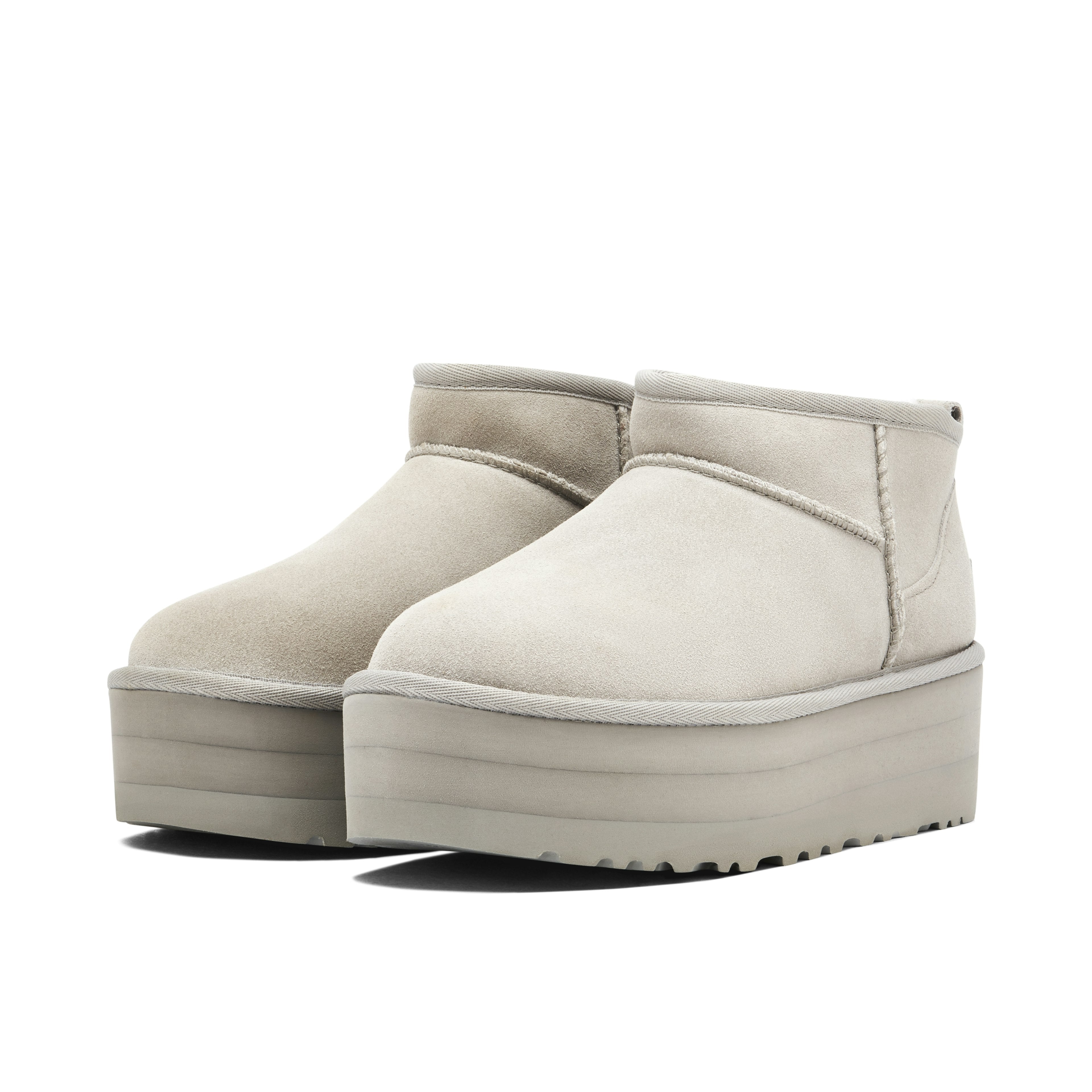 UGG - Classic Ultra Mini Platform Boot Grey Exclusive Femme